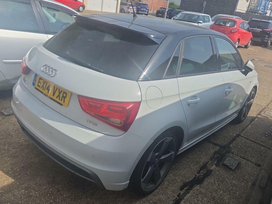 Audi A1 1.4 Tfsi Black Edition Sportback S Tronic Euro 5 5 White #2