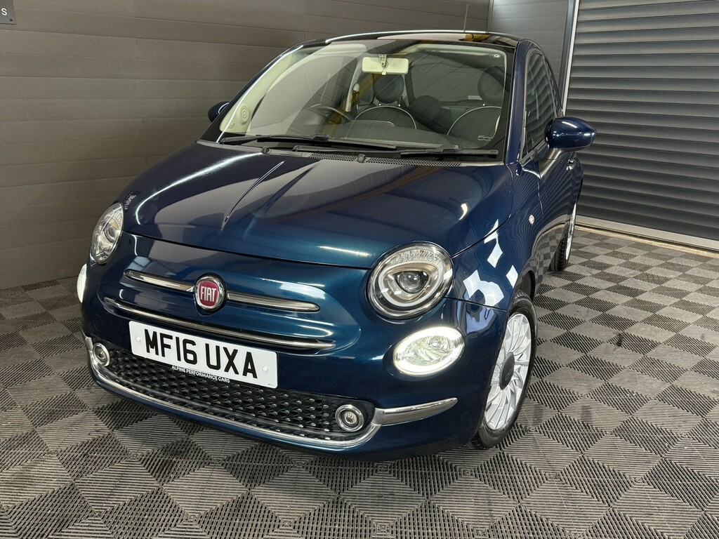 Fiat 500 1.2 500 My17 1.2 69Hp Lounge Blue #4