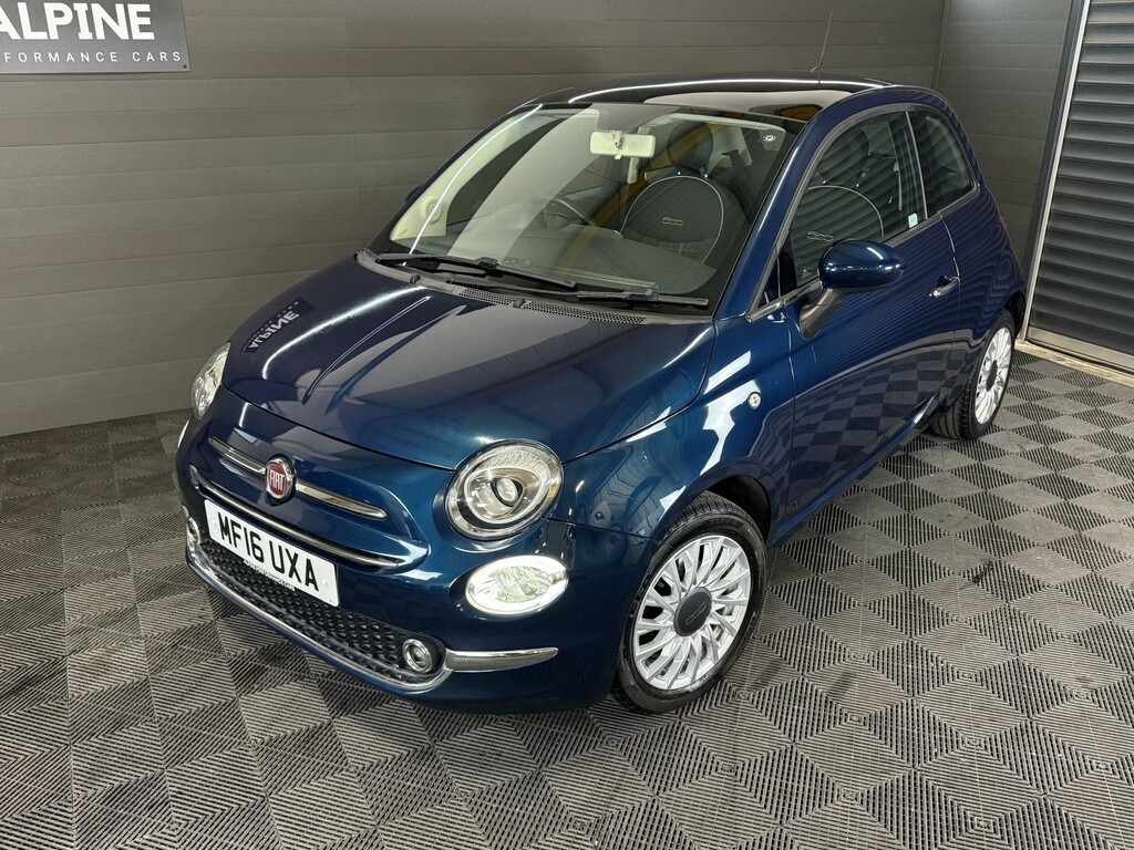 Fiat 500 1.2 500 My17 1.2 69Hp Lounge Blue #5