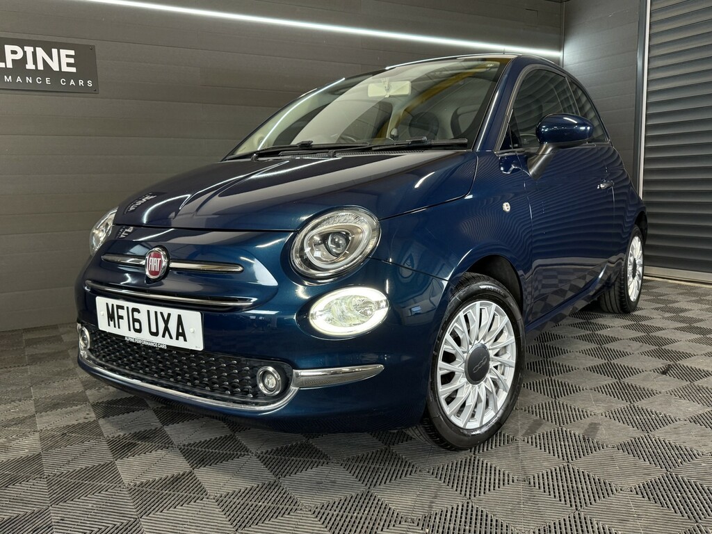 Fiat 500 1.2 500 My17 1.2 69Hp Lounge Blue #2