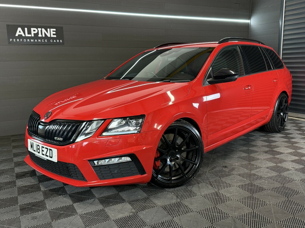Skoda Octavia 2.0 Tsi Vrs ML18EZD Red