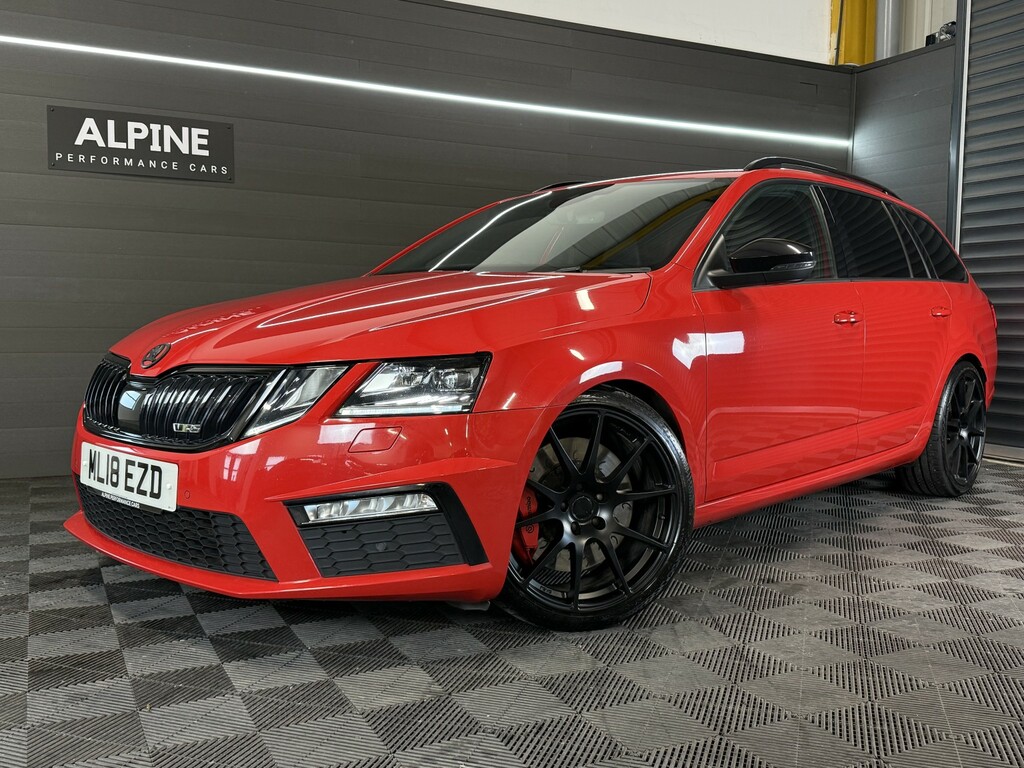 Skoda Octavia 2.0 Tsi Vrs ML18EZD Red #5