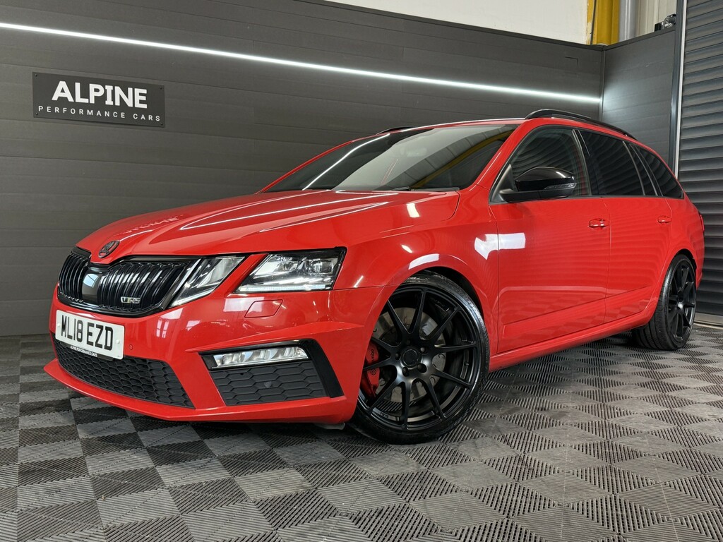 Skoda Octavia 2.0 Tsi Vrs ML18EZD Red #4