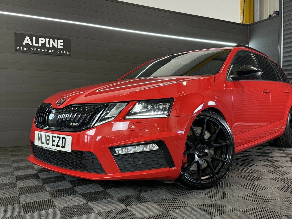 Skoda Octavia 2.0 Tsi Vrs ML18EZD Red #3
