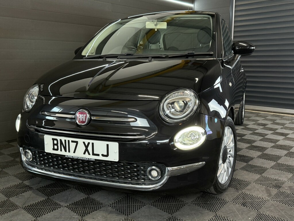 Fiat 500 1.2 500 My17 1.2 69Hp Lounge Black #2