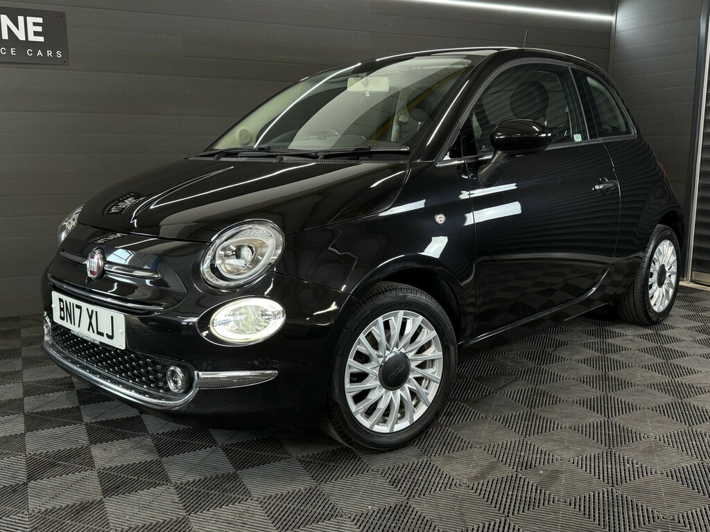Fiat 500 1.2 500 My17 1.2 69Hp Lounge Black
