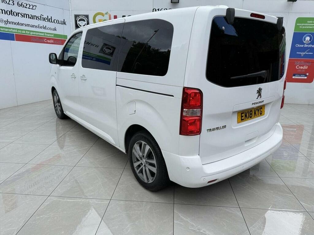 Peugeot Traveller Mpv 2.0 Bluehdi Allure Standard Mpv Eat6 Mwb Euro White #4
