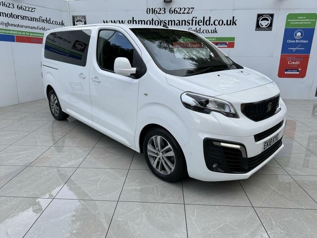 Peugeot Traveller Mpv 2.0 Bluehdi Allure Standard Mpv Eat6 Mwb Euro White