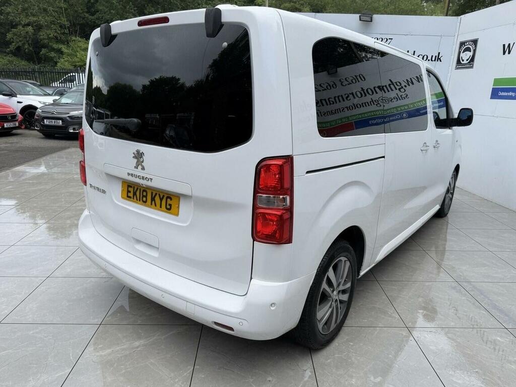 Peugeot Traveller Mpv 2.0 Bluehdi Allure Standard Mpv Eat6 Mwb Euro White #6