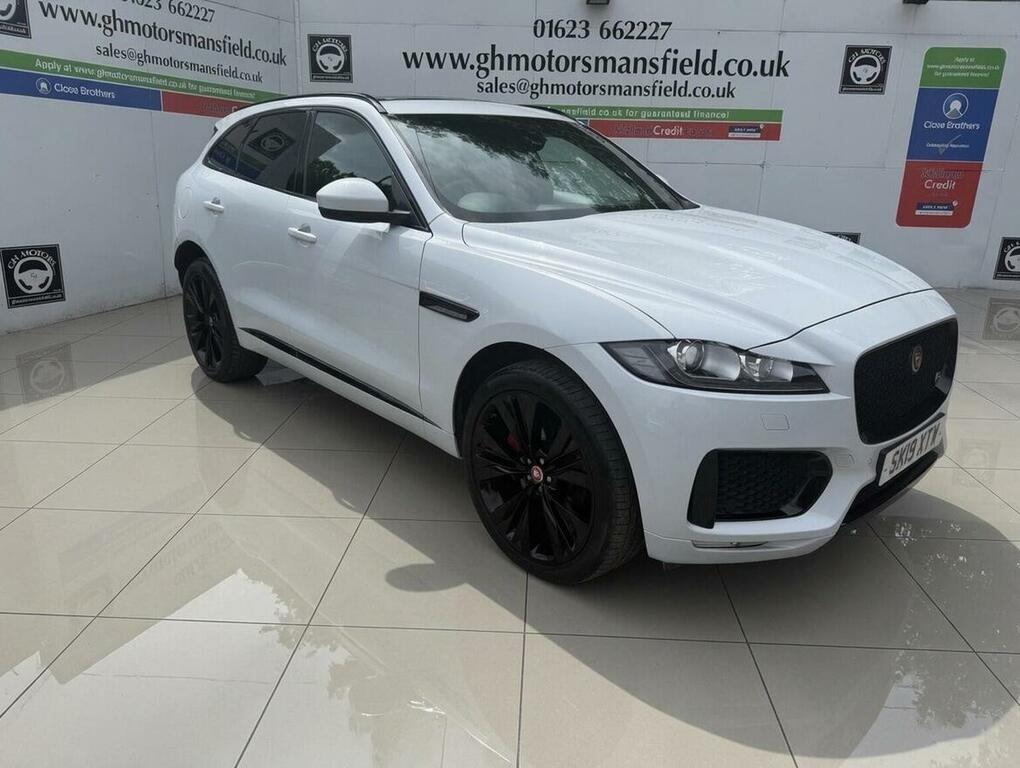 Jaguar F-Pace Suv 3.0 D300 V6 S Awd Euro 6 Ss 2019 White