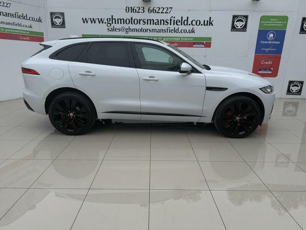 Jaguar F-Pace Suv 3.0 D300 V6 S Awd Euro 6 Ss 2019 White #2