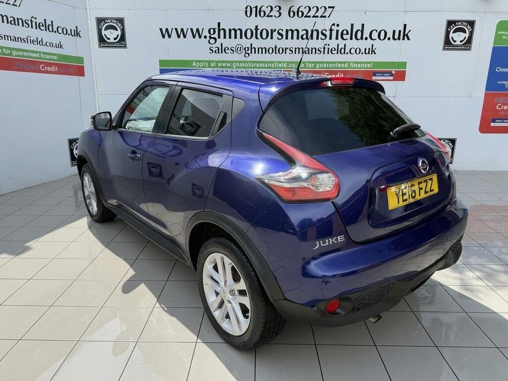Nissan Juke Suv 1.6 N-connecta Xtron Euro 6 201616 YE16FZZ Blue #4