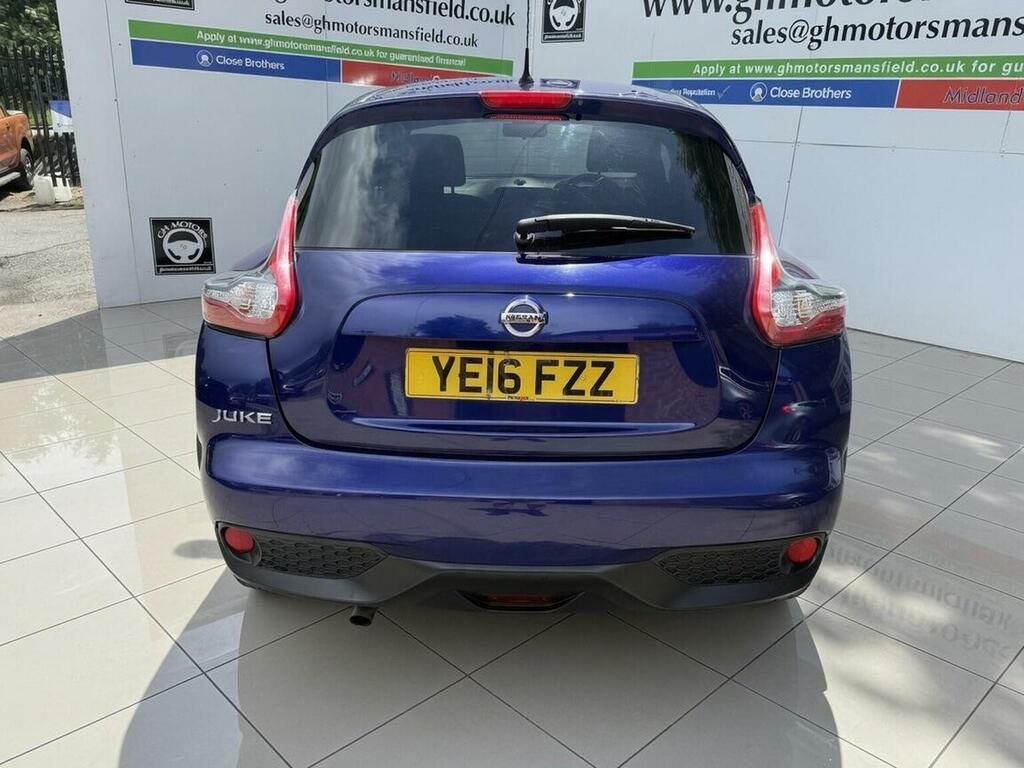 Nissan Juke Suv 1.6 N-connecta Xtron Euro 6 201616 YE16FZZ Blue #5