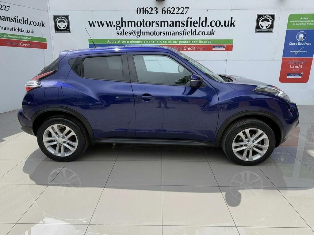 Nissan Juke Suv 1.6 N-connecta Xtron Euro 6 201616 YE16FZZ Blue #2