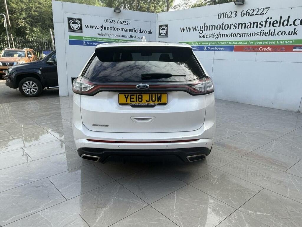 Ford Edge Suv 2.0 Tdci St-line Powershift Awd Euro 6 Ss 5 YE18JUW White #5