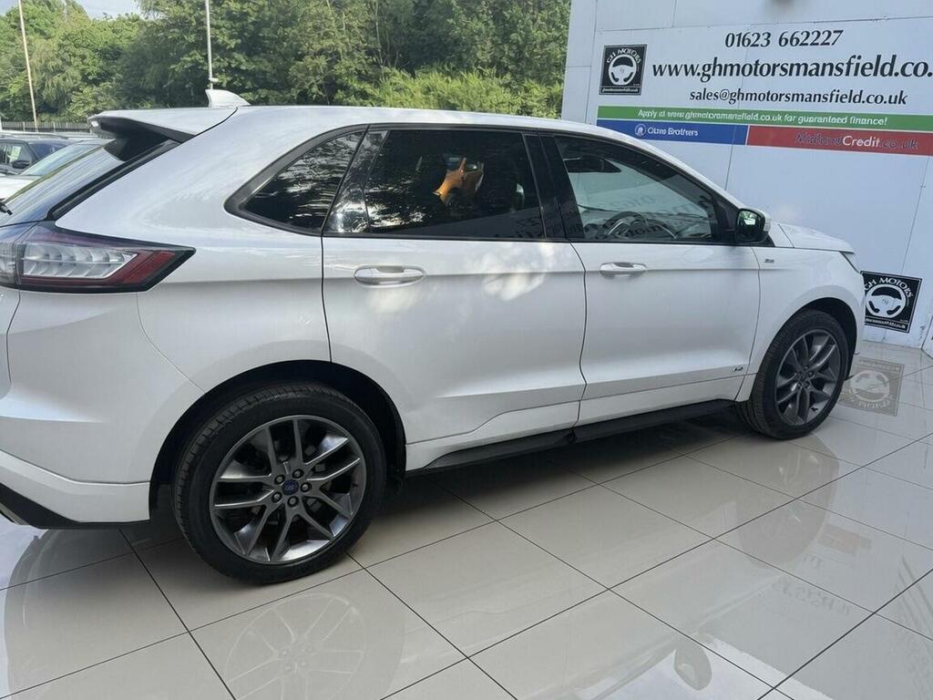 Ford Edge Suv 2.0 Tdci St-line Powershift Awd Euro 6 Ss 5 YE18JUW White #6