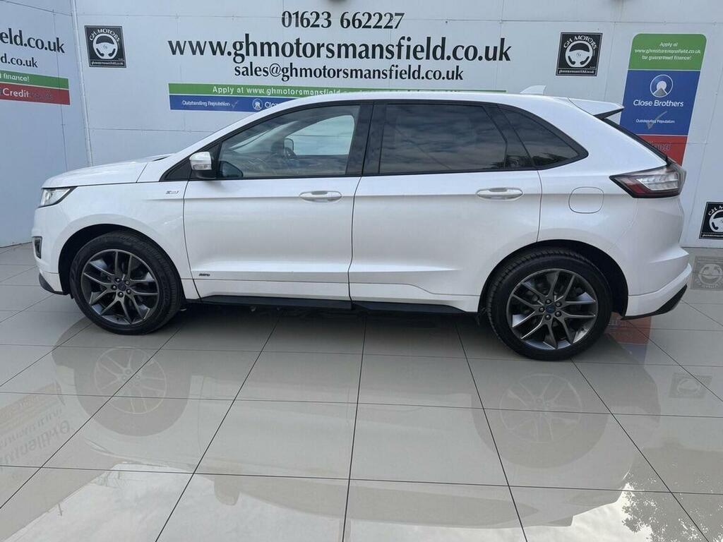 Ford Edge Suv 2.0 Tdci St-line Powershift Awd Euro 6 Ss 5 YE18JUW White #3