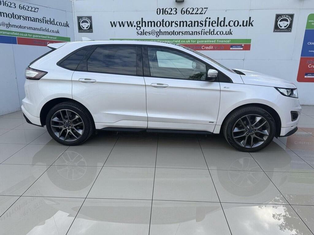 Ford Edge Suv 2.0 Tdci St-line Powershift Awd Euro 6 Ss 5 YE18JUW White #2