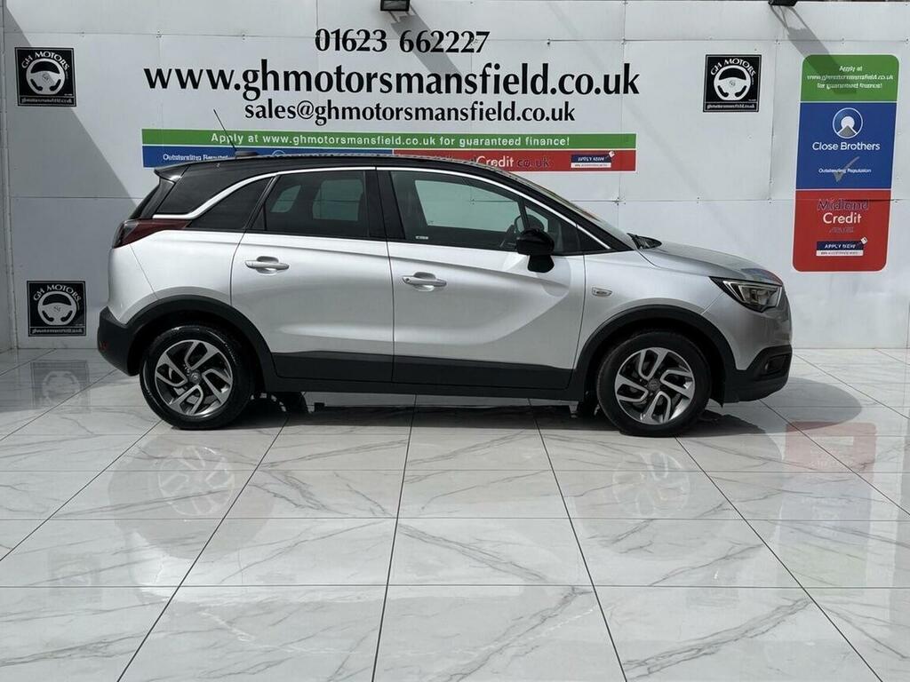 Vauxhall Crossland X Suv 1.6 Turbo D Ecotec Tech Line Nav Euro 6 Ss DP67HGD Silver #3
