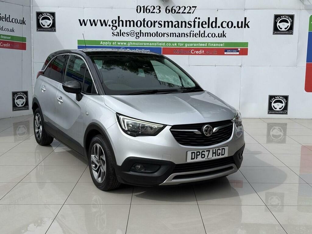 Vauxhall Crossland X Suv 1.6 Turbo D Ecotec Tech Line Nav Euro 6 Ss Silver