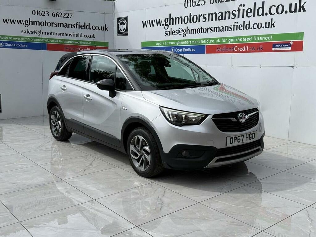 Vauxhall Crossland X Suv 1.6 Turbo D Ecotec Tech Line Nav Euro 6 Ss DP67HGD Silver #5