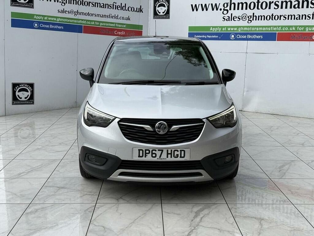 Vauxhall Crossland X Suv 1.6 Turbo D Ecotec Tech Line Nav Euro 6 Ss DP67HGD Silver #2