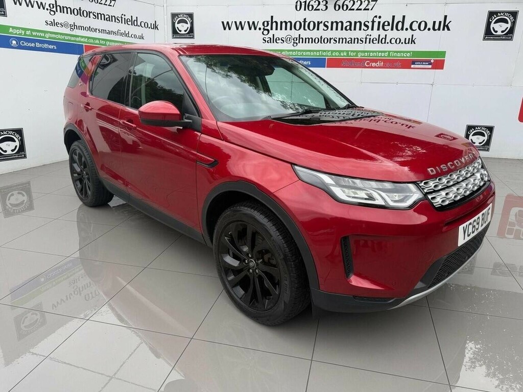 Land Rover Discovery Sport Suv 2.0 D180 Mhev S 4Wd Euro 6 Ss 201 YC69BUF Red #5