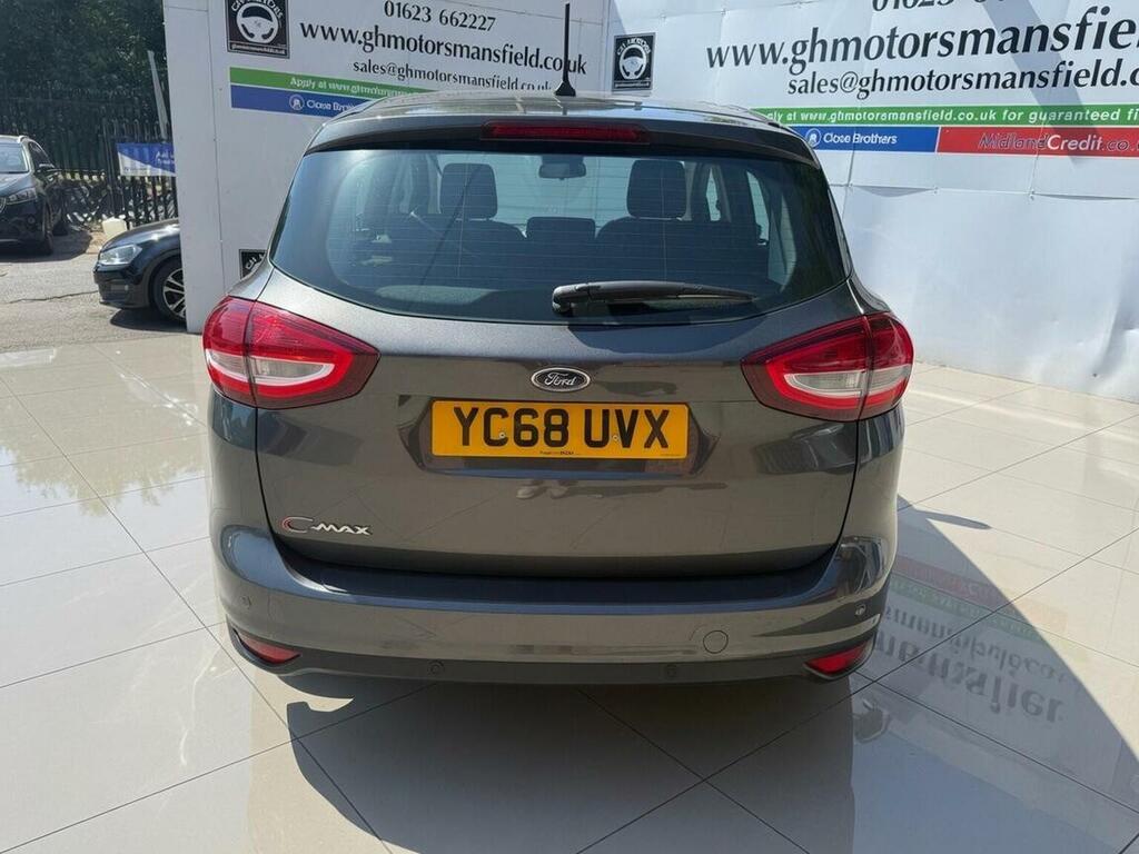 Ford C-Max Mpv 1.5 Tdci Zetec Euro 6 Ss 201868 YC68UVX Grey #4