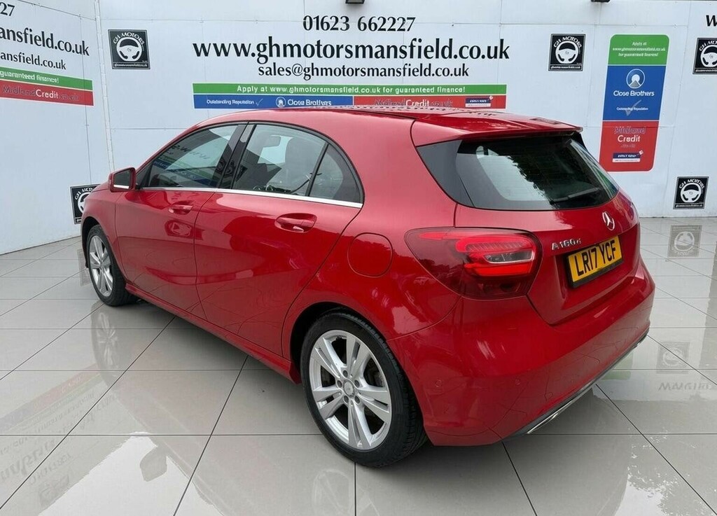 Mercedes-Benz A Class Hatchback 1.5 A180d Sport Executive Euro 6 Ss LR17YCF Red #4