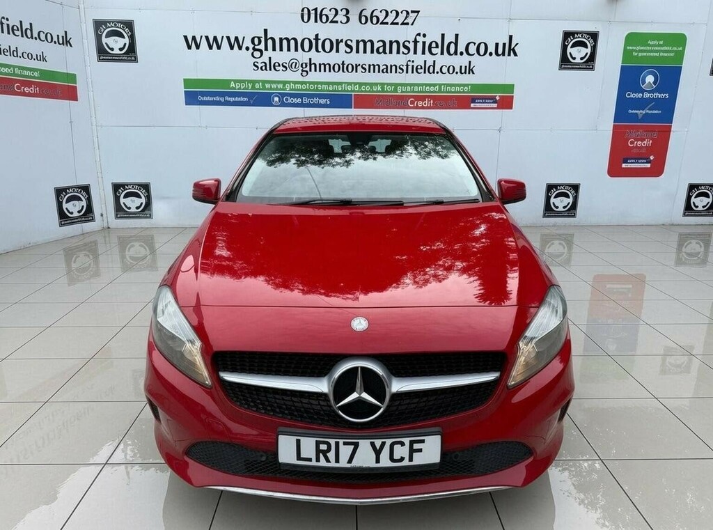 Mercedes-Benz A Class Hatchback 1.5 A180d Sport Executive Euro 6 Ss LR17YCF Red #2