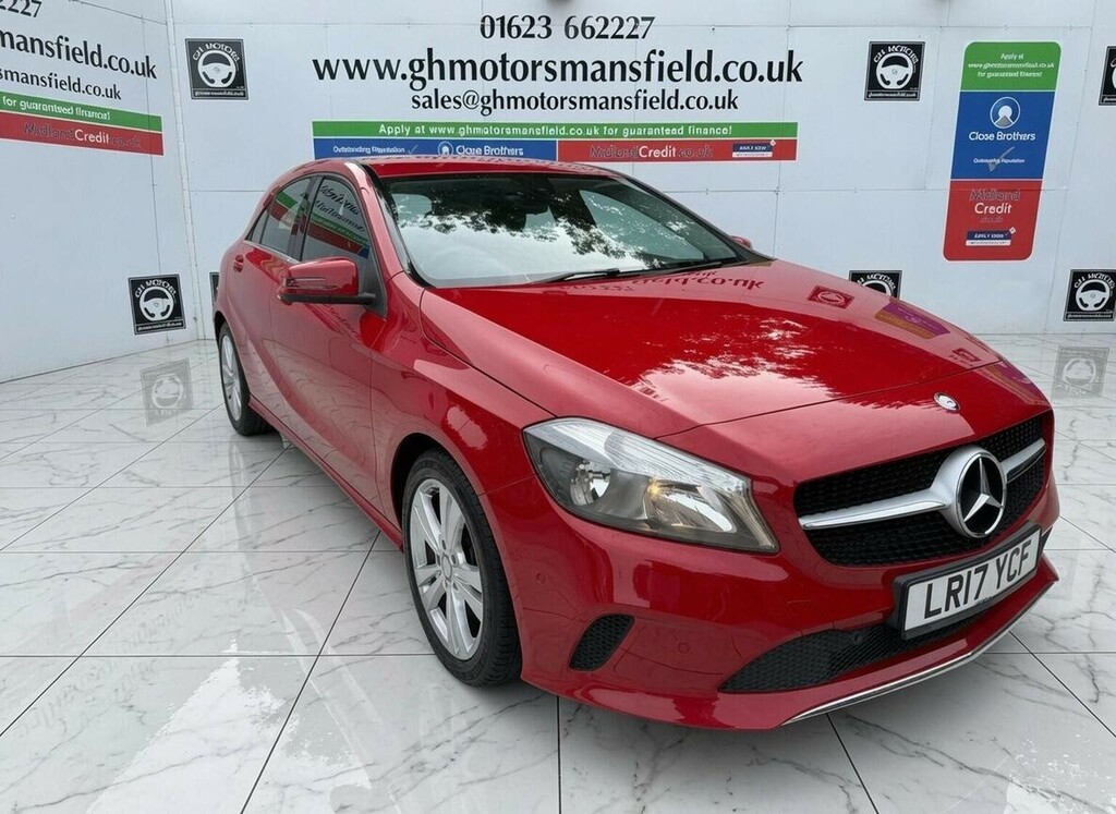 Mercedes-Benz A Class Hatchback 1.5 A180d Sport Executive Euro 6 Ss Red