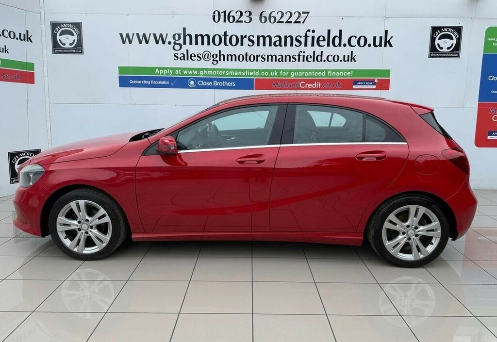 Mercedes-Benz A Class Hatchback 1.5 A180d Sport Executive Euro 6 Ss LR17YCF Red #6