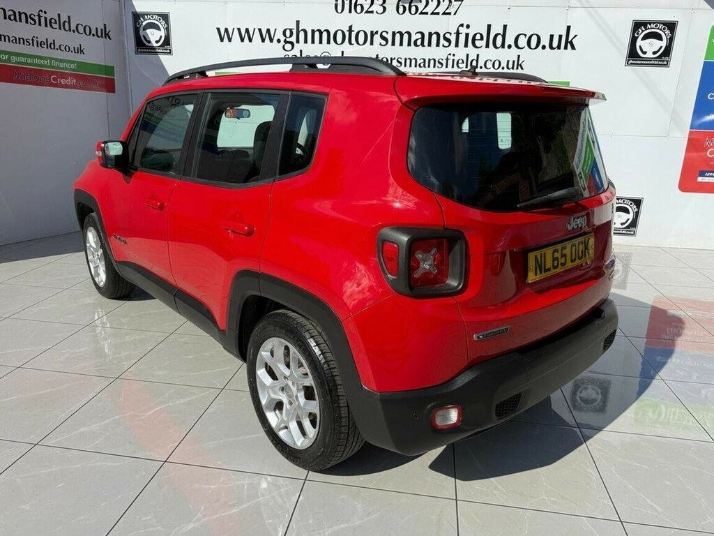 Jeep Renegade Suv 1.6 Multijetii Longitude Euro 6 Ss 201 NL65OGK Red #4