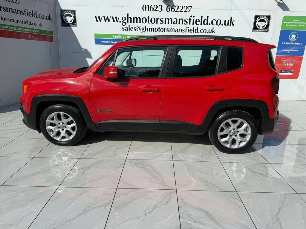 Jeep Renegade Suv 1.6 Multijetii Longitude Euro 6 Ss 201 NL65OGK Red #3