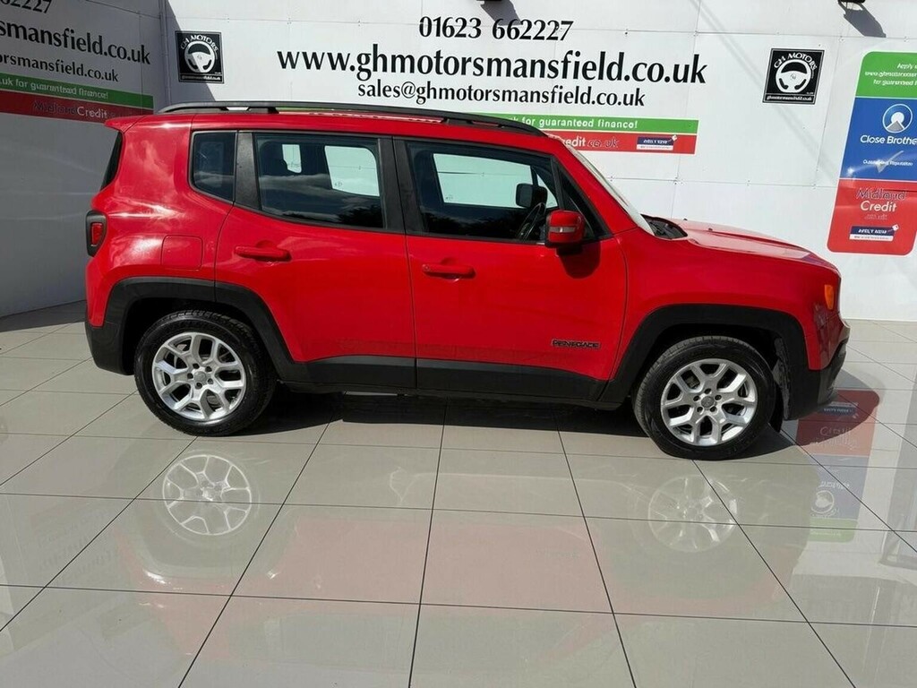 Jeep Renegade Suv 1.6 Multijetii Longitude Euro 6 Ss 201 NL65OGK Red #2