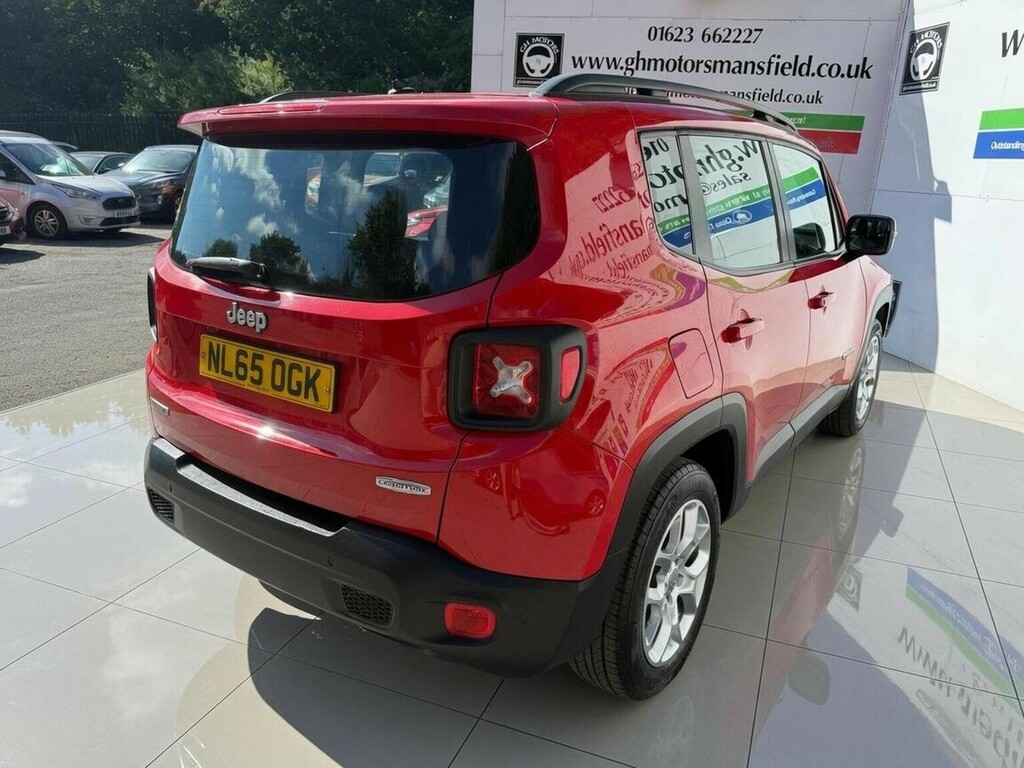 Jeep Renegade Suv 1.6 Multijetii Longitude Euro 6 Ss 201 NL65OGK Red #6