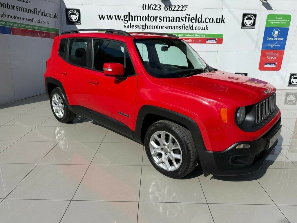 Jeep Renegade 1.6 Multijetii Longitude Euro 6 Ss Red