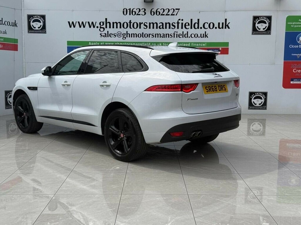 Jaguar F-Pace Suv 2.0 D180 R-sport Awd Euro 6 Ss 20 SR68ORS White #5