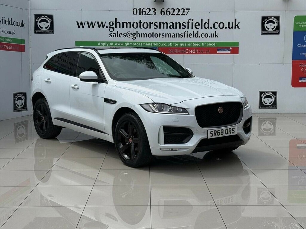 Jaguar F-Pace Suv 2.0 D180 R-sport Awd Euro 6 Ss 20 White