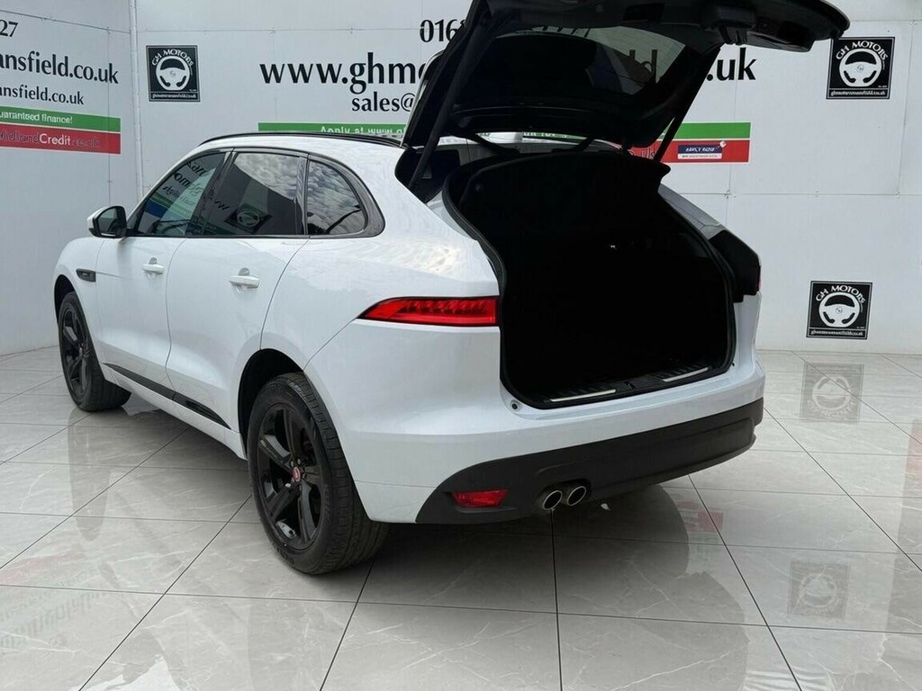 Jaguar F-Pace Suv 2.0 D180 R-sport Awd Euro 6 Ss 20 SR68ORS White #6