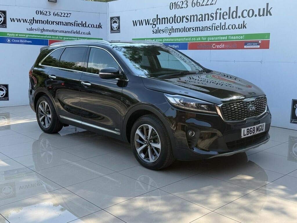 Kia Sorento Suv 2.2 Crdi Kx-3 Awd Euro 6 Ss 201968 Black