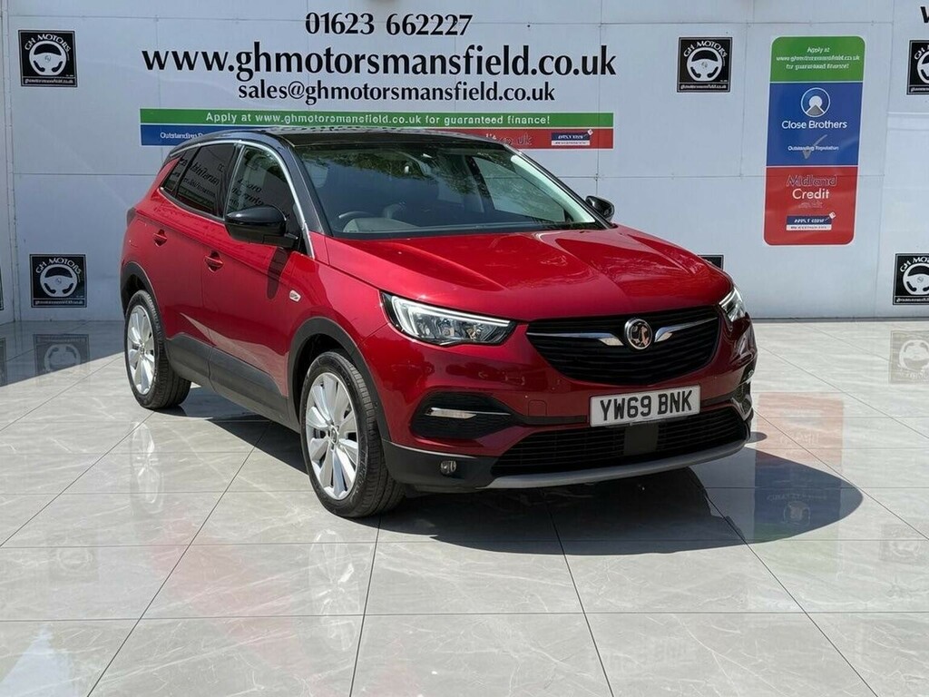 Vauxhall Grandland X Suv 1.2 Turbo Elite Nav Euro 6 Ss 202 Red