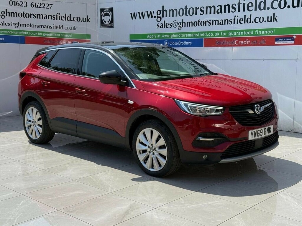 Vauxhall Grandland X Suv 1.2 Turbo Elite Nav Euro 6 Ss 202 YW69BNK Red #3