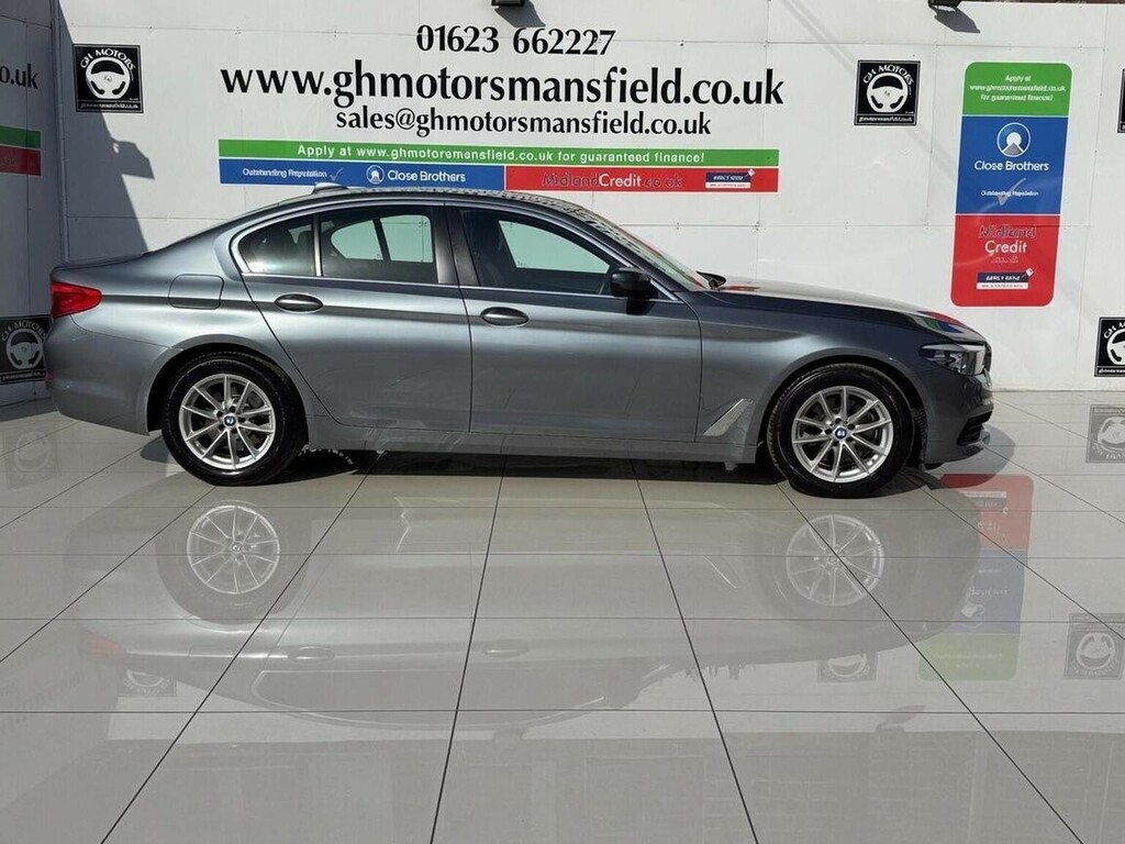 BMW 5 Series Saloon 2.0 520D Mht Se Euro 6 Ss 2020 FL20EXW Blue #6