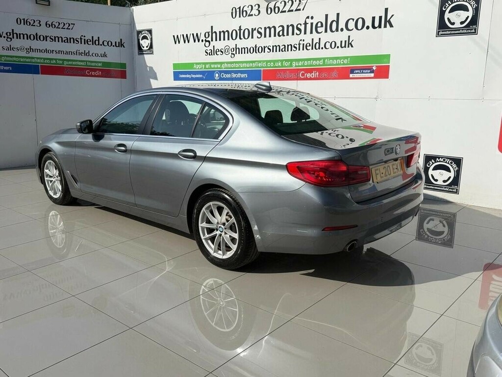 BMW 5 Series Saloon 2.0 520D Mht Se Euro 6 Ss 2020 FL20EXW Blue #2