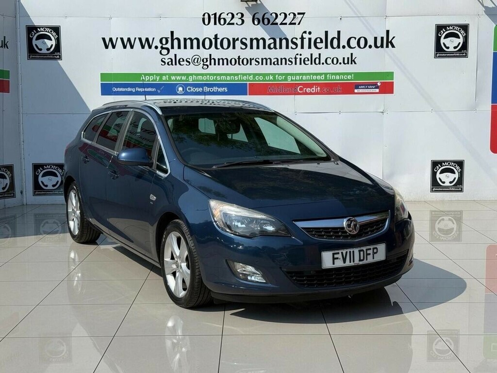 Vauxhall Astra Estate 1.6 16V Sri Sports Tourer Euro 5 Blue