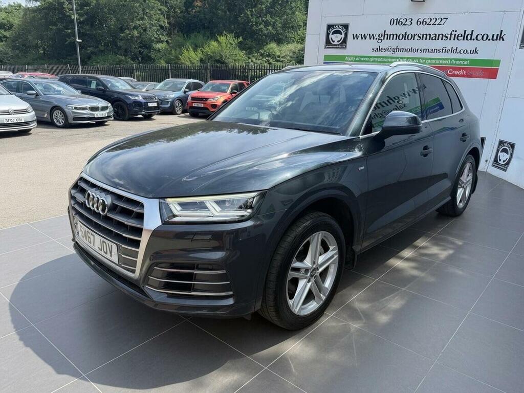 Audi Q5 Suv 2.0 Tdi S Line S Tronic Quattro Euro 6 Ss 5 SW67JOV Grey #5