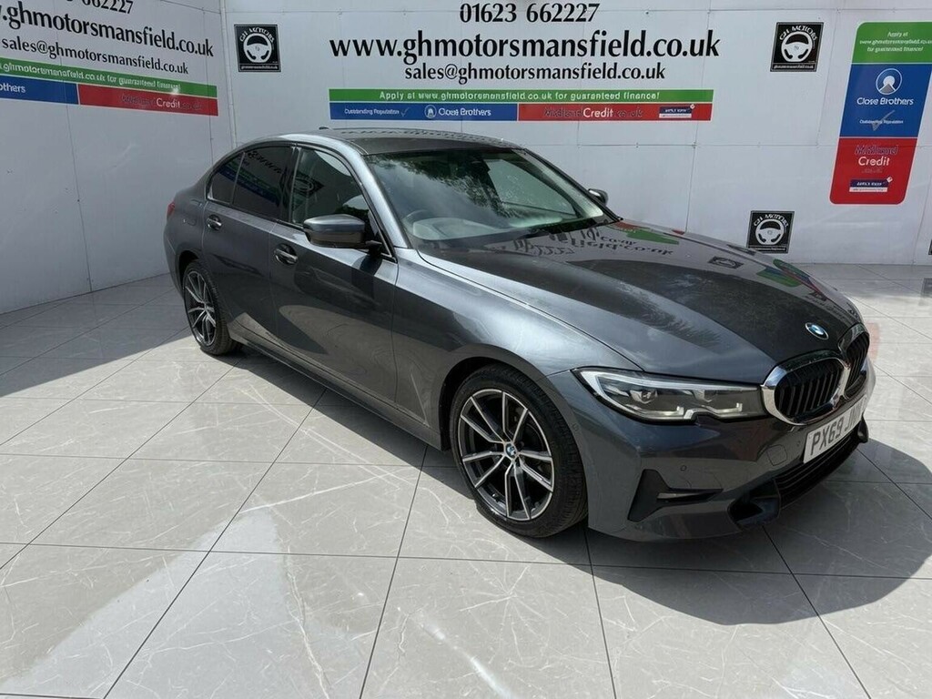 BMW 3 Series Saloon 2.0 318D Sport Euro 6 Ss 201969 Grey