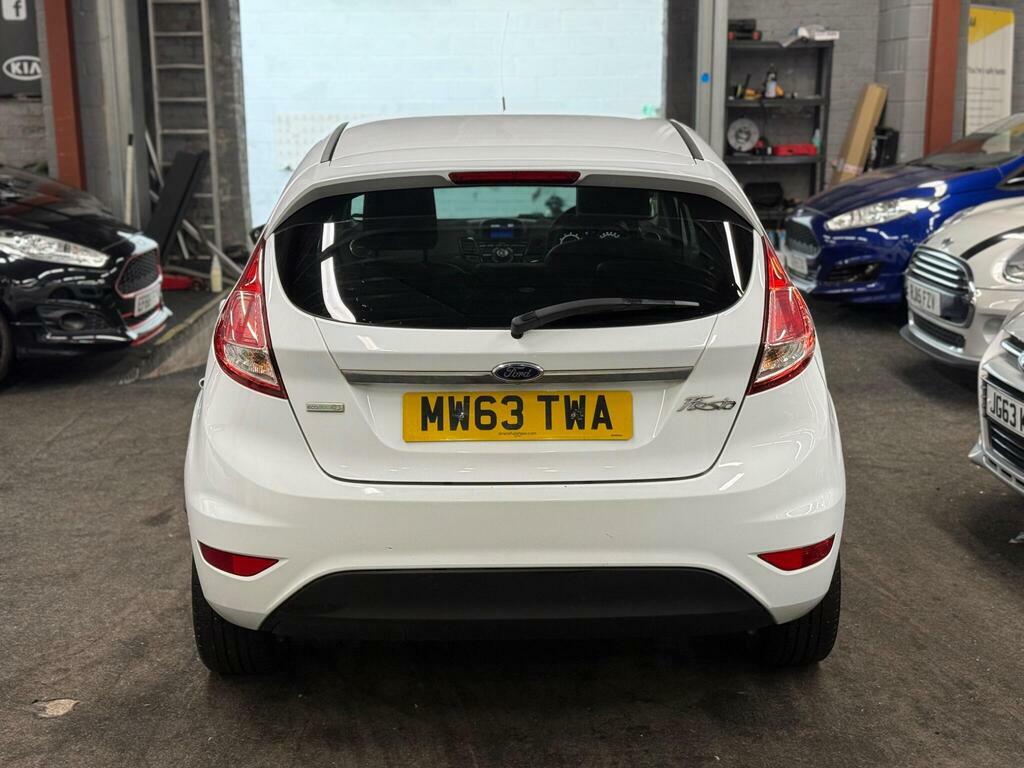 Ford Fiesta 1.0T Ecoboost Titanium X Euro 5 S S MW63TWA White #5
