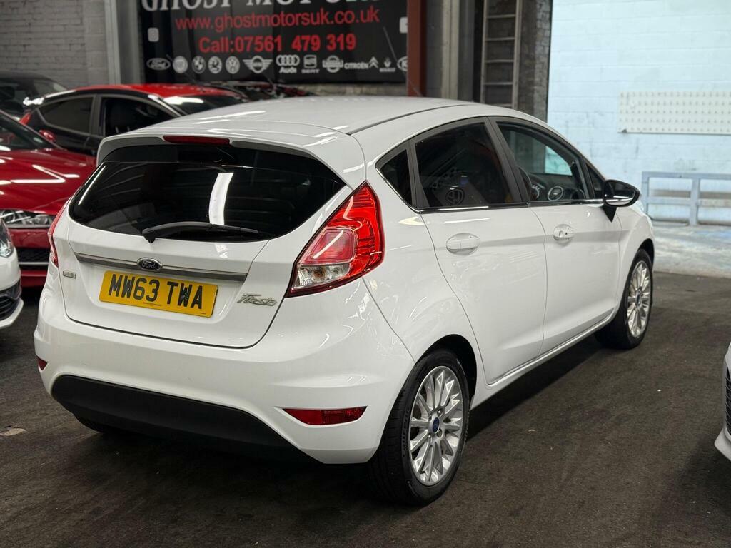 Ford Fiesta 1.0T Ecoboost Titanium X Euro 5 S S MW63TWA White #6